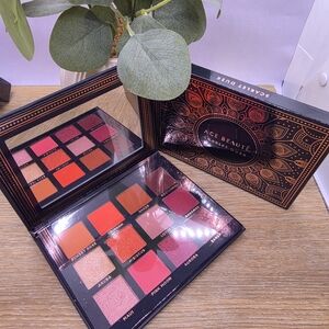 Ace Beaute Eyeshadow Palette 12 Vibrant Pink Orange Shades Brand New & Beautiful